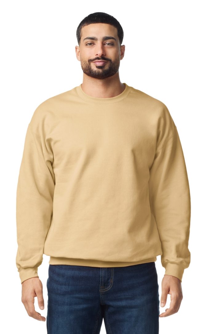 gisf000 SOFTSTYLE® MIDWEIGHT FLEECE ADULT CREWNECK