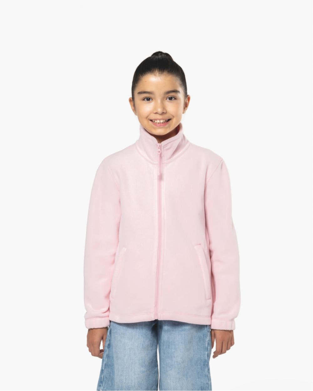 Дитяча флісова куртка Kids Full Zip Fleece Jacket, під друк і вишивку (KA920)