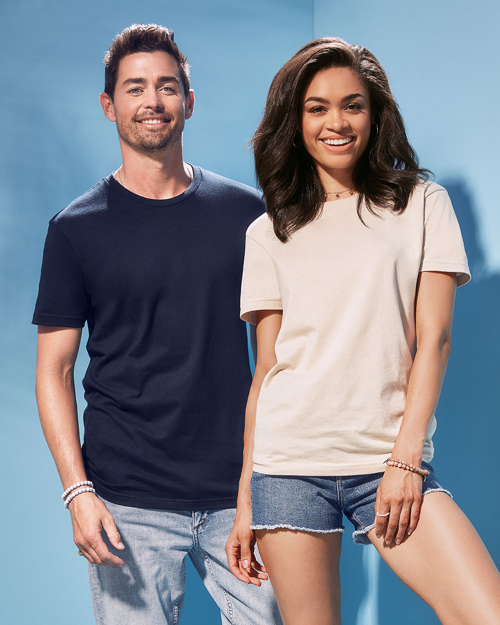 Унісекс футболка Next Level Cotton, під друк і вишивку (N3600)