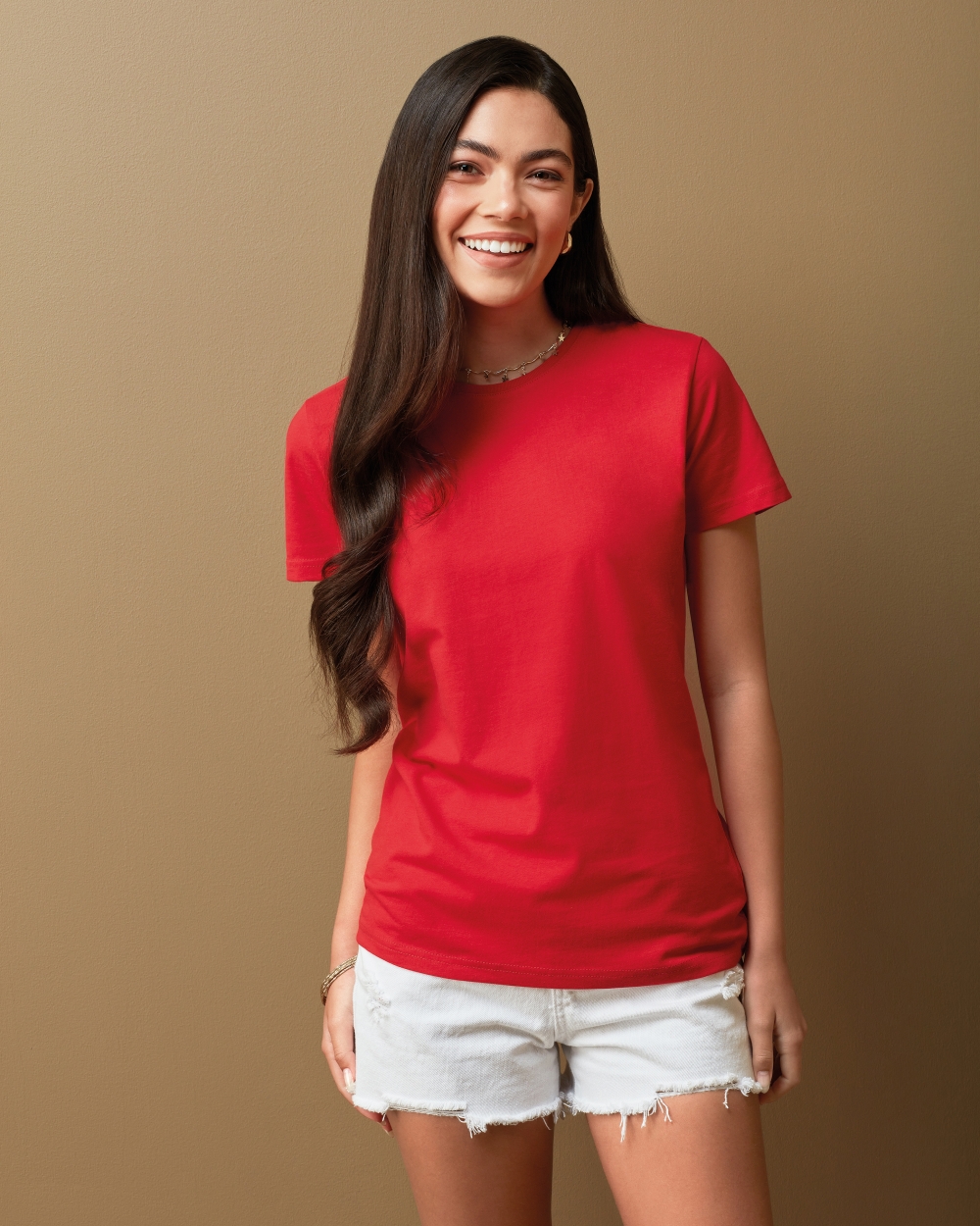 Жіноча футболка Comfort-T, крій: Regular Fit під друк і вишивку (ST2160)
