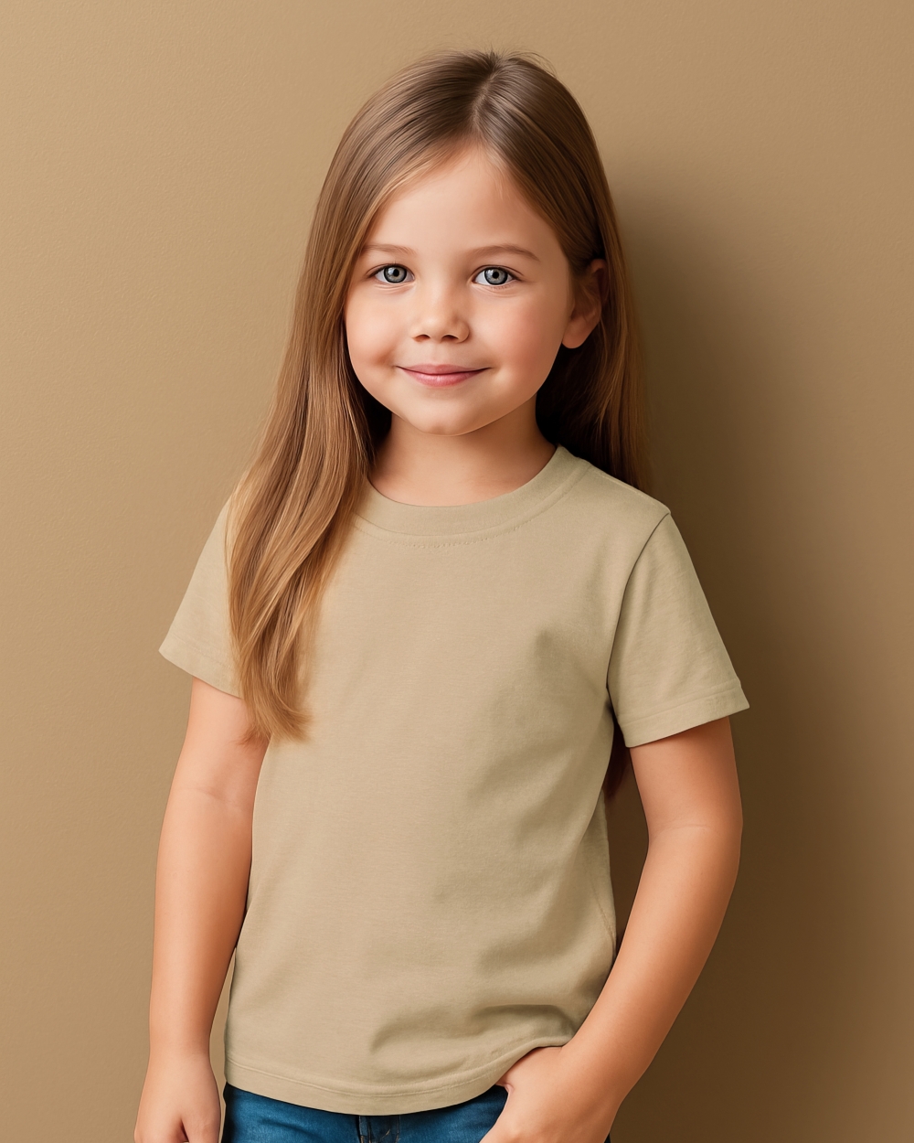 Дитяча футболка Classic Junior Casual Fit, під друк і вишивку (ST2200)