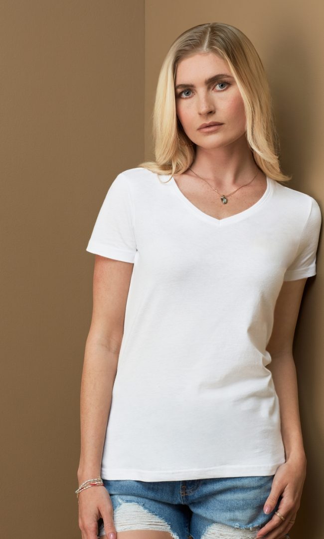 Майка жіноча Stanley/Stella Classic V-neck, під друк і вишивку (ST2700)