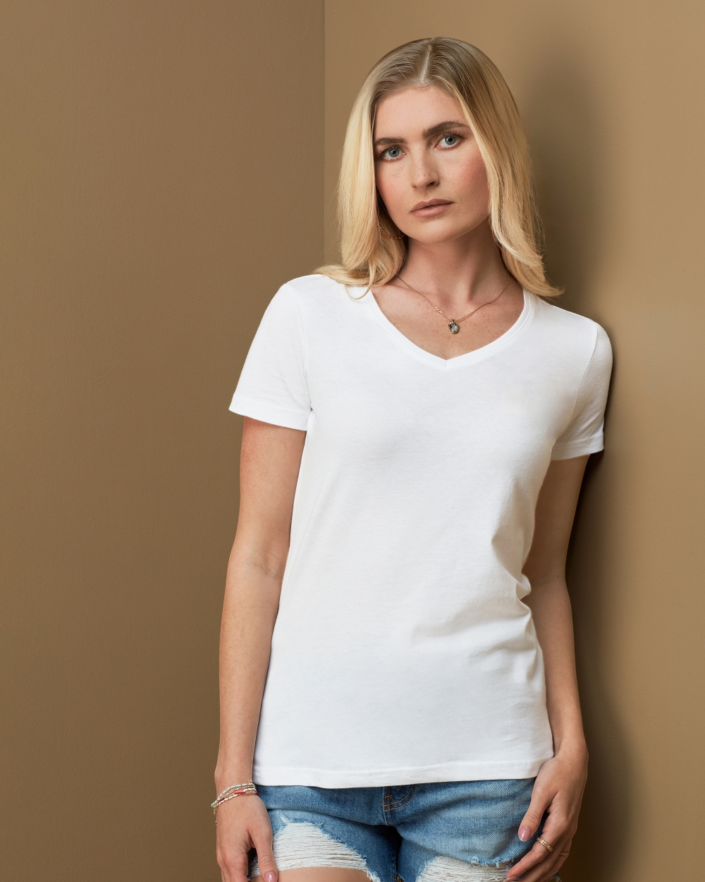 Майка жіноча Stanley/Stella Classic V-neck, під друк і вишивку (ST2700)