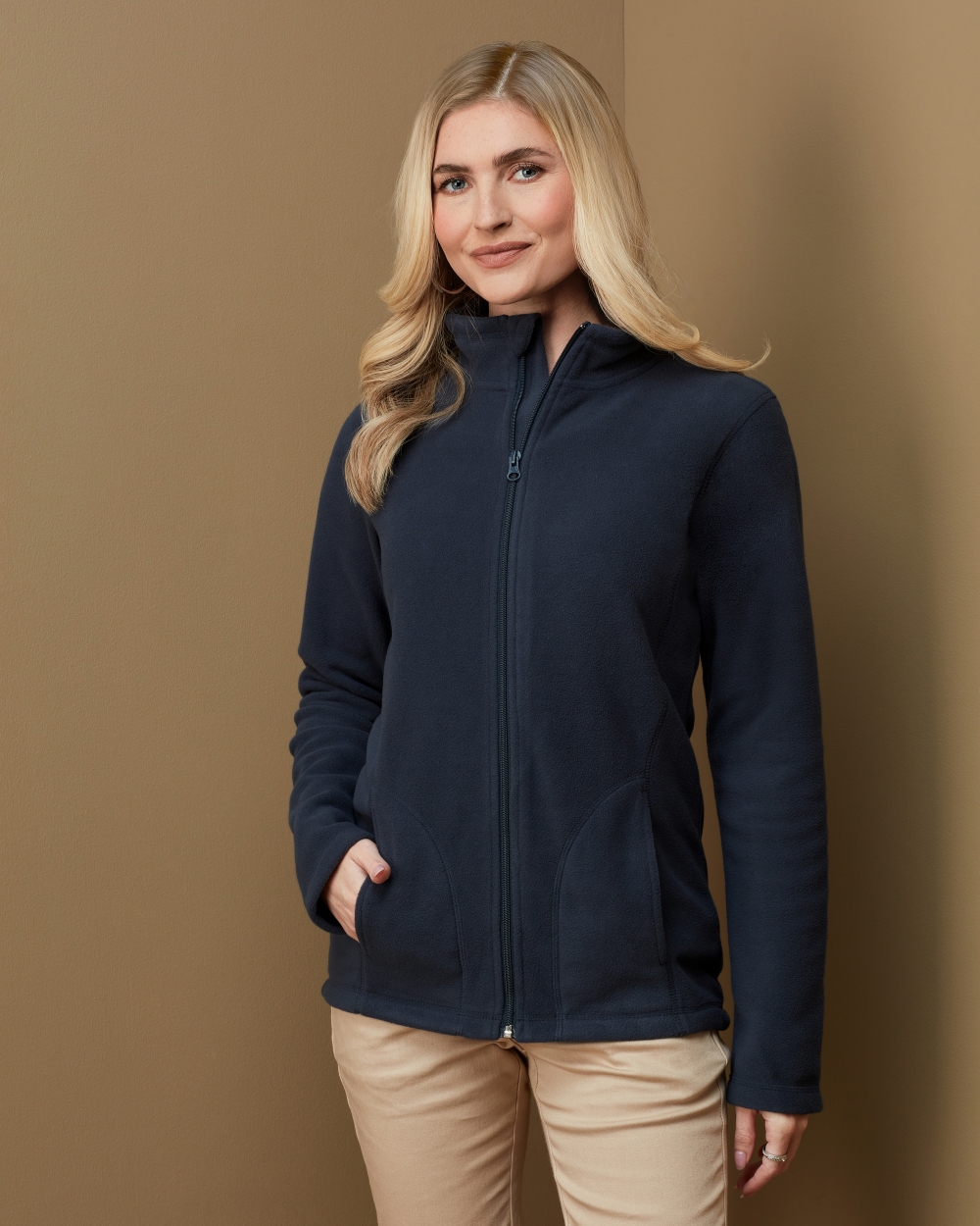 Жіноча флісова куртка Active Fleece Jacket, під друк і вишивку (ST5100)